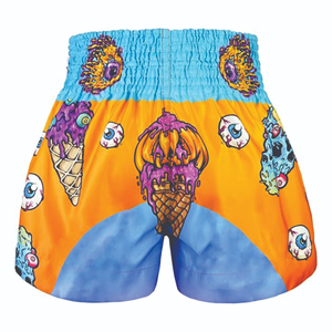 High Street Style Casual Sports MMA Shorts para hombres Hecho en fábrica Cómodo Sublimado Impreso Desgaste de artes marciales Servicio OEM - Product Image 2