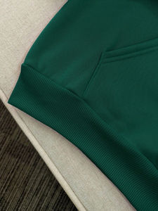 Sweat à capuche homme personnalisé haute qualité 100% coton saison d'hiver brodé avec personnalisation au choix - Product Image 4