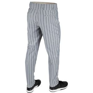 Vêtements d'équipe sportive de haute qualité par sublimation personnalisée Pantalon de baseball de couleur classique avec fines rayures - Product Image 2