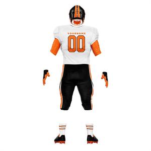 ชุดเครื่องแบบนักฟุตบอลอเมริกันแบบสั่งทำ,ชุดเจอร์ซีย์กางเกงฟุตบอลแบบระเหิด - Product Image 3