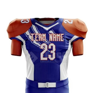 Breathable American Football Jersey Uniform Available in Wholesale Fully Customized American Football Uniform <b>Light</b> Weight - Product Image 4