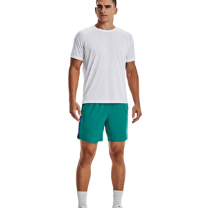 Pantalones Cortos de Algodón Reflectantes con Logotipo Personalizado para Hombre, Decoración Lavada, Estilo Cargo de Tela de Felpa para Correr y Baloncesto - Product Image 1