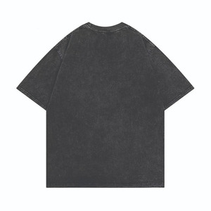 เสื้อสตรีทแวร์แขนสั้นทรงโอเวอร์ไซส์ ผ้าฝ้าย 100% ระบายอากาศ ป้องกันรอยยับ เป็นมิตรกับสิ่งแวดล้อม พิมพ์ลายสกรีน ผลิตตามสั่ง - Product Image 2
