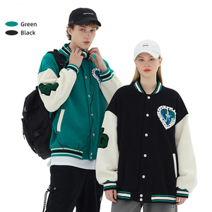 Chaqueta Bomber de lana Unisex de primera calidad para hombre, a la moda estilo universitario, logotipo personalizado, cremallera transpirable, soporte fino con capucha Letterman - Product Image 6