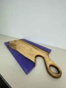 Plato de madera con forma de rectángulo para servir verduras/queso, plato de madera láser personalizado, bloques de logotipo rectangular de madera, embalaje de piezas - Product Image 2