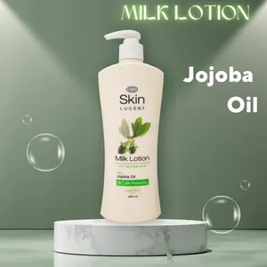 Leivy kulit Lucent perlindungan UV minyak Jojoba tubuh Losion susu 450ml halus lembut kulit Susu Losion dengan sutra Amino ekstrak Sakura