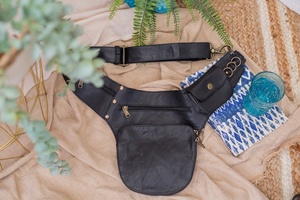 Moda deporte al aire libre poliéster impermeable Fitness riñonera correr riñonera con portabotellas almohada Unisex - Product Image 3