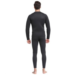 Calzoncillos largos térmicos de invierno para hombre, ropa interior de nuevo diseño OEM Spandex, traje para parejas, característica transpirable - Product Image 3
