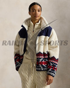 Pull décontracté d'hiver pour femmes de très haute qualité, col rond, bouton sur le devant, 100% laine, anti-boulochage, vente en gros personnalisée - Product Image 5