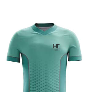 Uniforme de Fútbol Profesional para Venta en Línea, Logotipo Personalizado, Transpirable, 100% Poliéster, Ligero y Ecológico - Product Image 4