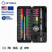 Kit de tournevis électrique de précision Kingsdun 58 en 1 avec double alimentation et charge rapide Type-C pour la réparation professionnelle de PC