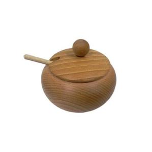 Premium Quality Handcrafted Wooden Pot Seasoning Storage Table Top Kitchen Tool Functional for Household Food Storage - Product Image 5