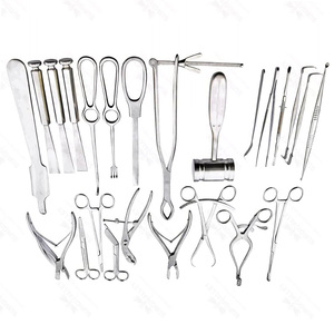 ชุดเครื่องมือผ่าตัดสแตนเลสคุณภาพสูง ชุดอุปกรณ์ผ่าตัดระดับพรีเมียม แหล่งจ่ายพลังงานแบบแมนนวล MOQ ต่ำ สำหรับการผ่าตัด - Product Image 3