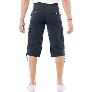 Vêtements décontractés pour hommes en gros Top-Design Short cargo en coton de meilleure qualité personnalisé à motif solide de qualité supérieure - Product Image 2