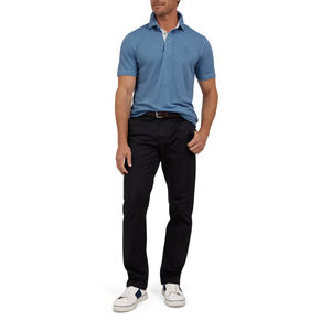Polos de golf de alta calidad de primera calidad, ropa informal de secado rápido, estilo callejero, camiseta Polo de golf ajustada con botones lisos - Product Image 4