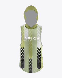 7v7 Winter Uniform Men Hooded Sleeveless Breathable Anti-Bacterial Factory Made Customized logo 100% Polyester Fabric Quick Dry - Product Image 1