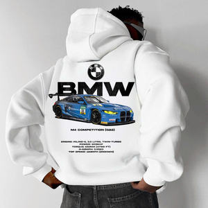 Sweat à capuche Ferrari Formula Racing, coton premium, streetwear, design motorsport, coupe ample, impression haute intensité, usage quotidien - Product Image 1