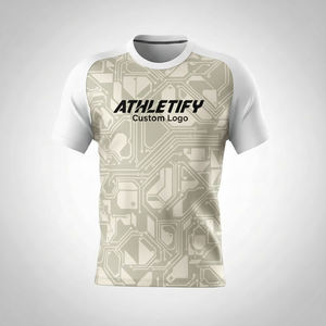 Camiseta de Fútbol Personalizada para Hombre, Ropa Deportiva de Alta Calidad con Logotipo del Equipo y Números, Cómoda para Partidos y Entrenamientos de Fútbol. - Product Image 1