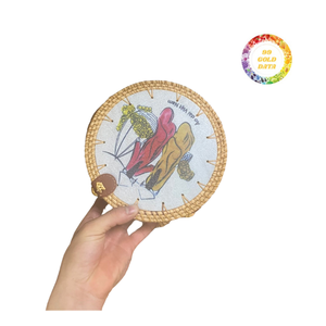 Rattan <b>Crossbody</b> <b>Bag</b> Handmade Woven <b>Straw</b> Shoulder Purse with Unique Design for Vacation Daily Use - Product Image 5