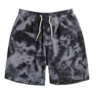 Short de plage unisexe tie-dye, motif uni, vintage, respirant, séchage rapide, haute qualité, 100% polyester tricoté - Product Image 3