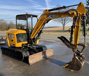 Mini-excavatrice JCB 48Z-1 2021 avec pince hydraulique, poids opérationnel de 10-500 lb, excavatrice sur chenilles, godet de 0,12 m, haute efficacité - Product Image 4