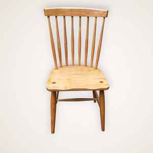 Muebles de teca hechos a mano, sillas Windsor de teca de estilo nórdico para mesa de comedor, juego de muebles de comedor, sillas de comedor naturales de madera - Product Image 3