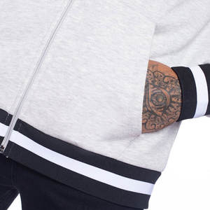 HIC Sweat-shirts à capuche surdimensionnés pour hommes en molleton épais 100% coton 340g, personnalisables avec logo brodé ou imprimé, haute qualité - Product Image 5