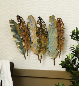 Ak ผนังโลหะสำหรับตกแต่งบ้าน,งานเคลือบผิวด้วยใบตองคุณภาพสูงทำจากทองเหลือง - Product Image 2