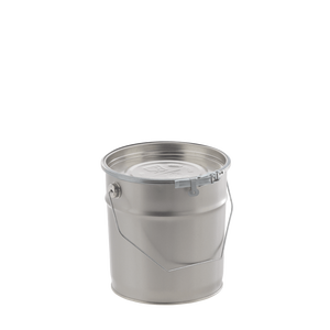 B-WARE Zero Waste Secchio in Metallo 3 Litri Alimentare con Stampa sul Coperchio 13200223LE-B - Product Image 1