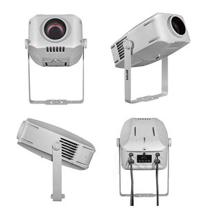 Led 400W IP65 Logo chiếu đèn với hợp kim nhôm đèn cơ thể điện LED xây dựng máy chiếu - Product Image 4