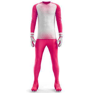 Nuevo diseño de uniforme de portero de fútbol profesional de manga larga transpirable portero de fútbol traje multicolor Kit de portero de fútbol - Product Image 5