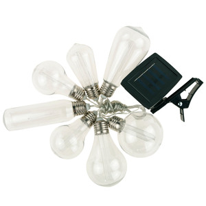 SOLAR GARLAND LAMP LED <b>STRING</b> <b>LIGHTS</b> LOFT BULB SOLAR - Product Image 2
