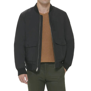 Blouson aviateur personnalisé de haute qualité pour hommes automne hiver veste et manteaux pour hommes vêtements d'extérieur grande taille vêtements de mode - Product Image 1