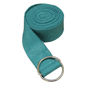 Sangle de yoga en coton doux Tissu respirant non élastique pour l'entraînement en force extensible et de réadaptation - Product Image 2