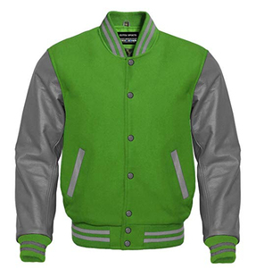 เสื้อแจ็กเก็ตเบสบอลคอตั้งทรงสตรีทสูงเสื้อแจ็กเก็ตเบสบอลขนาดพลัสไซส์ออกแบบได้ตามที่2024ชุดกีฬาแบบลำลองแขนยาวทำจากหนัง - Product Image 5