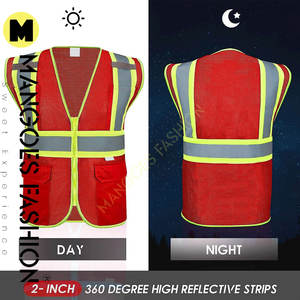 Chaleco DE SEGURIDAD reflectante para hombre, material de alta calidad para el trabajo y los viajes, novedad en venta al por mayor - Product Image 3