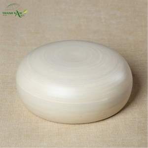 Handcrafted Spun <b>Bamboo</b> Planter-Organic Form Contemporary Elegance Outdoor/Indoor Use Lightweight & Durable Eco-Friendly - Product Image 2