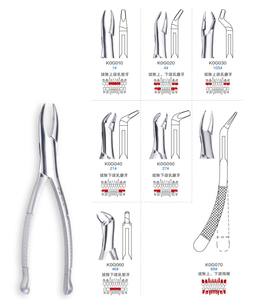 Pinces d'extraction dentaires pour adultes de haute qualité en acier inoxydable 10 pièces ensemble complet/ensemble complet de pinces dentaires pour adultes - Product Image 4