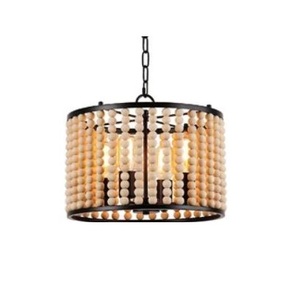Rustic Boho Pendant <b>Light</b> Hand Woven Hemp <b>Rope</b> Basket Rattan Wicker Hanging Lamp Modern LED Iron Customizable - Product Image 6