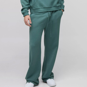 Ropa de calle personalizada, conjunto de 2 piezas, pantalones de chándal apilados, conjunto de Jogger y sudadera con capucha, chándal apilado para hombre Y2k - Product Image 2