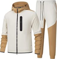 Survêtements amples en molleton tendance pour hommes, 100 % coton respirant, imprimés, à capuche, vente en gros du fabricant