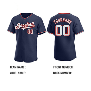 Camiseta de béisbol personalizada para hombres, Jersey de béisbol de Softball juvenil, color blanco, Jersey de béisbol ajustada, sublimación personalizada para equipo, nuevo estilo - Product Image 2