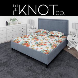 Juego de Sábanas de Algodón de Microfibra, Juego de Edredón Doble Transpirable, Funda de Edredón con Sábanas Ajustadas, Patrón de Edredones, Cubrebocas de Ropa de Cama, 2 Unidades - Product Image 1