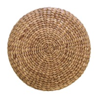Sous-verres en osier modernes style Fallow, résistants à la chaleur, écologiques, taille personnalisée, blanc et marron, pour décoration de mariage et mise en place de table