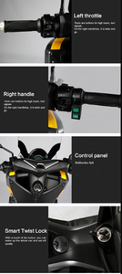 Motocicletas Eléctricas para Adultos de 8000W, Motocicletas Eléctricas Potentes, Motocicleta Eléctrica Tipo Cafe Racer - Product Image 4