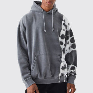 Sweat-shirts à capuche d'hiver pour hommes en coton 100% style streetwear, imprimés DTG personnalisés, coupe oversize avec poches en polaire – Commandez dès maintenant - Product Image 1