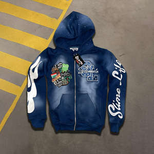 Sweats à capuche surdimensionnés pour hommes, style streetwear, matière épaisse, sweat à capuche décontracté - Product Image 5