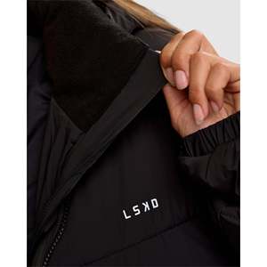 <b>Women's</b> <b>Puffer</b> <b>Long</b> Parka <b>Jacket</b>-Black - Product Image 4