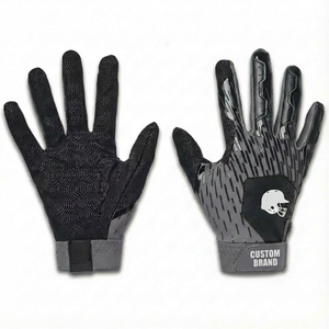 Premium Custom Design Velocity Baseball Gloves Wholesale Price Tactile Suede Palm Micro Vented Backing Softball <b>Batting</b> Gloves - Product Image 1