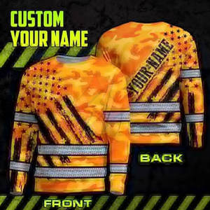 Camisa de Seguridad de Manga Larga con Reflectivo de Alta Visibilidad para Hombre, Logotipo Personalizado, ANSI Clase 1, Ropa de Trabajo Impermeable - Product Image 4